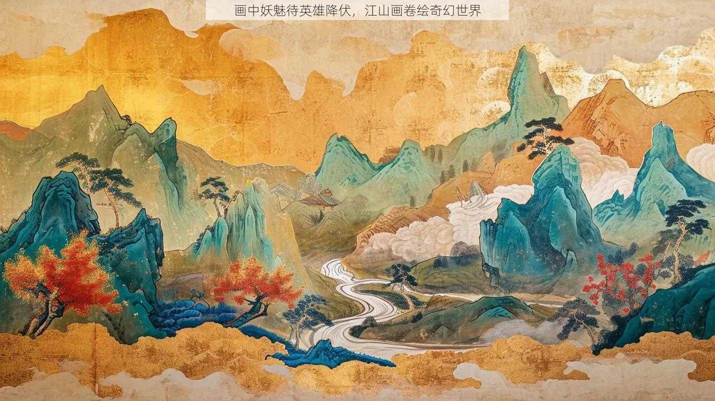 画中妖魅待英雄降伏，江山画卷绘奇幻世界